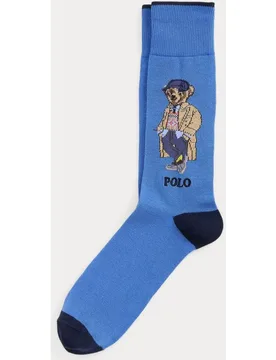 Calcetines de hombre cortos con Polo Bear bordado - Polo Ralph Lauren - FashionsVida