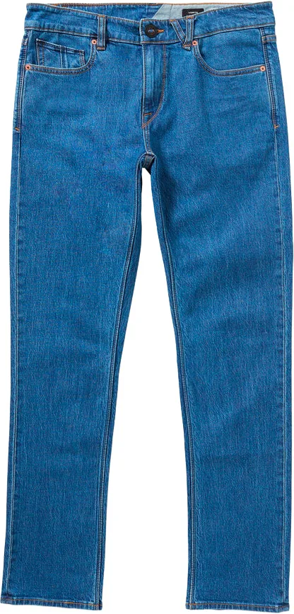 Jean confortable - Solver Denim Bold Blue en Coton - Taille 33 US - Bleu - Volcom - FashionsVida