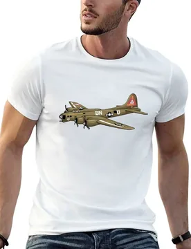B-17 Flying Fortress T-Shirt mens graphic t shirts t shirt for man t shirt man casual T-shirt - Aliexpress - FashionsVida