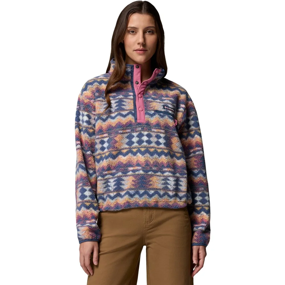 Forro polar de mujer Helvetia™ II Printed Cropped - Columbia - FashionsVida