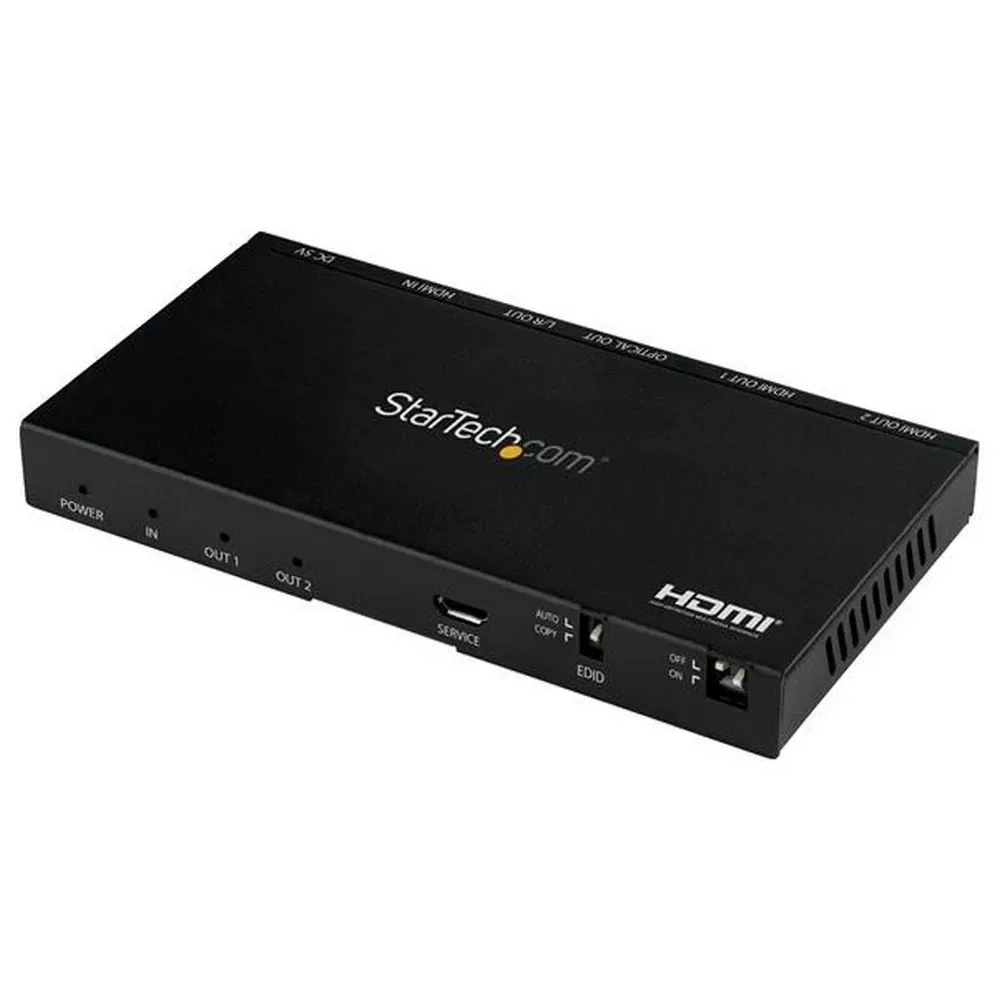 Répartiteur Hdmi 2 Ports 2.0 Black One Size unisex - StarTech - FashionsVida