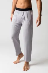Mens 1 Pack Bamboo Loungewear Selection Classic Bottoms Charcoal Classic Bottoms Large - Grey - Size: Large