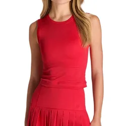 Pro Seamless Pointelle Short Sleeve T-shirt Varsity Red M