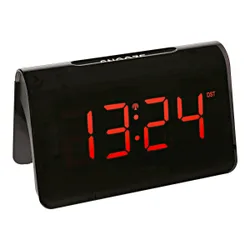 TFA LED Funk-Wecker schwarz