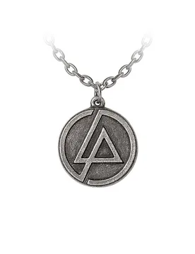 Anhänger - Logo - für Damen - silberfarben - Lizenziertes Merchandise! - Frauen - female - Linkin Park - FashionsVida