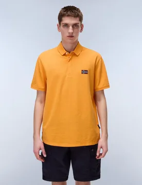 Polo de piqué de hombre Ebea de manga corta - Napapijri - FashionsVida