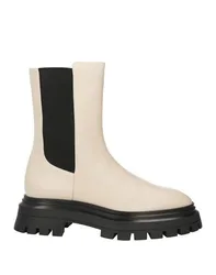 Botines de caña alta Mujer Marfil 38 Mujer