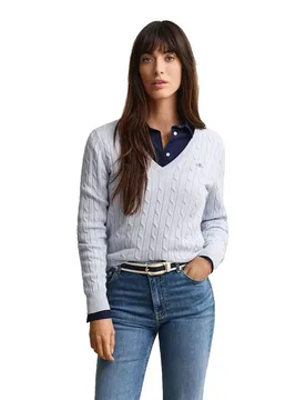 Pull 4800101 Light Blue S - Gant - FashionsVida