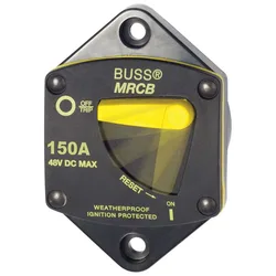Series Thermal Circuit Breaker Switch 150a Black / Yellow One Size unisex
