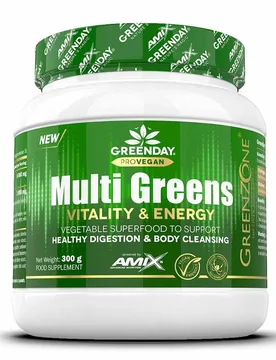 Supplément Greenday Provegan Multigreens 300g - Amix - FashionsVida