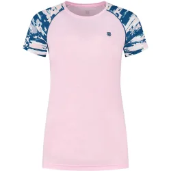 Camiseta de tenis y pádel de mujer HYPERCOURT ROUNDNECK