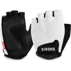 Guantes ciclismo Aero White