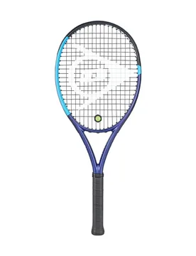 Tr Fx Team 100 Nh Tennis Racket Violet / Black / Cyan 4 - Dunlop - FashionsVida