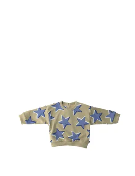Felpa garzata ECRU 12M - Petit Bateau - FashionsVida