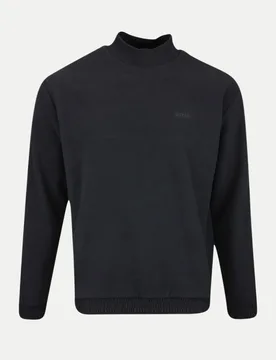 Green Sweatshirt Silas Schwarz M - BOSS - FashionsVida