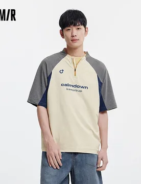 Semir Quick Dry Color Matching Polo Shirt Men Sporty Stand Collar 2025 Summer New Athletic Style Jersey Top - Aliexpress - FashionsVida
