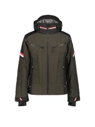 Veste de ski Kaldoaivi à capuche olive 56