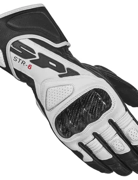 Guanti Moto STR-6 Nero Bianco taglia 2XL - Spidi - FashionsVida