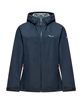 Veste de randonnée Puez Aqua 4 2.5L Powertex à capuche bleu marine 44 - Salewa - FashionsVida