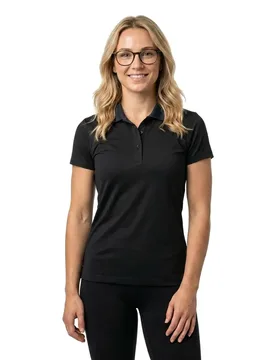 Tech Crew Short Sleeve Polo Navy L Women - Helly Hansen - FashionsVida
