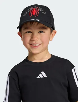 CAPPELLINO MARVEL SPIDER-MAN Ragazzi Black / White / Pure Ruby - Adidas - FashionsVida