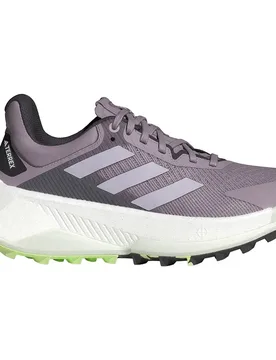 Terrex Soulstride Ultra Trail Running Shoes Preloved Fig / Silver Dawurora Black UK 6.5 Women - Adidas - FashionsVida