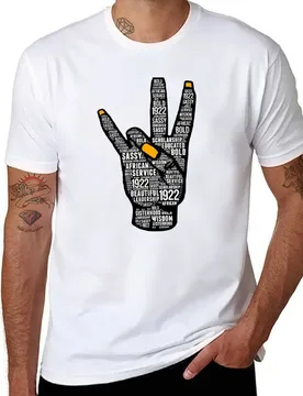 Sigma 1922 Hand sign Gamma Words Rho Gift T-Shirt man t shirt heavy cotton t shirt man plain T-Shirt - Aliexpress - FashionsVida