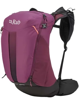 Sac à dos de randonnée - Airox 22ND Mulberry en Nylon - Bordeaux - Rab - FashionsVida