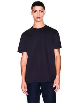 Exchange Maglietta A Maniche Corte Xm001282_af1036 Deep Navy L - Armani - FashionsVida