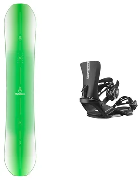 Packs (snowboard + fix) - Snowboard all-mountain - Pack Chaser 2026 en Silicone - Vert - Bataleon - FashionsVida