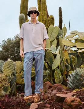 Camisa polera de hombre de manga corta - Green Coast - FashionsVida