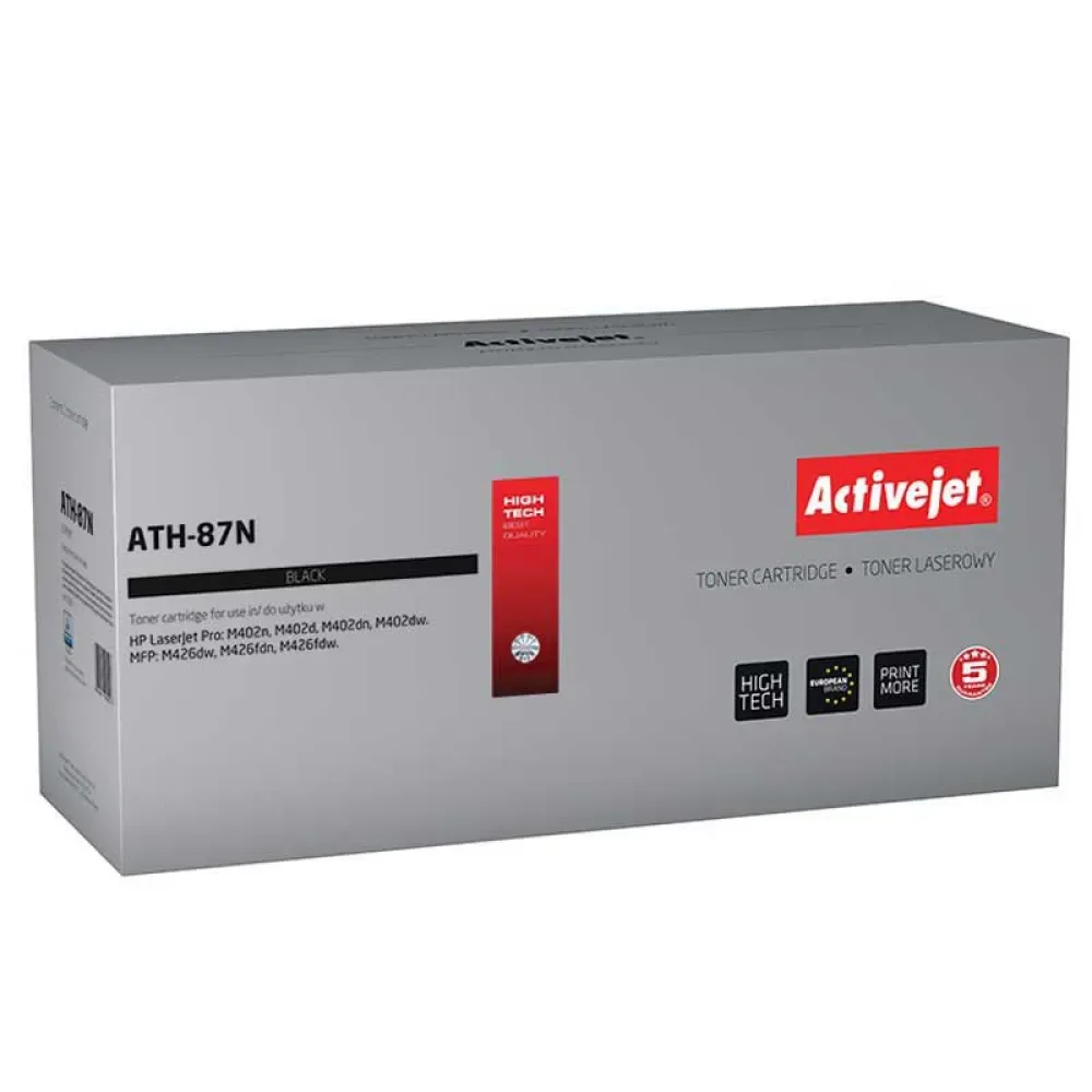Toner Ath-87n Black One Size unisex - ActiveJet - FashionsVida