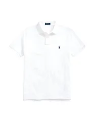 Polo uomo - sskcusslm short sleeve knit - bianco