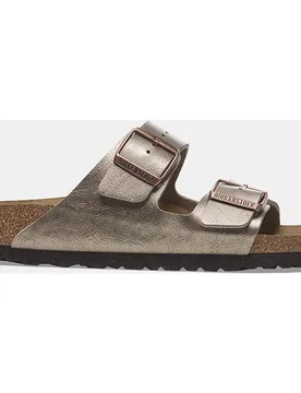 Sandalias mujer Arizona metalizada - Birkenstock - FashionsVida