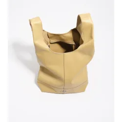 Bolso de hombro de mujer paper mediano piel