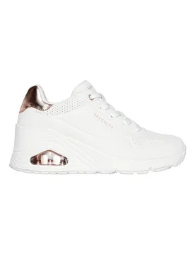 Sneakers bianche Uno Wedge Hi Steps 40 - Skechers - FashionsVida