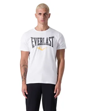 T-shirt à Manches Courtes Fitted Logo Off White M - Everlast - FashionsVida
