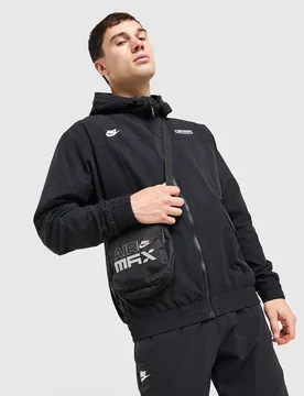 Mens Air Max Woven Jacket - Nero, nero nero Uomo taglia XXL - Nike - FashionsVida