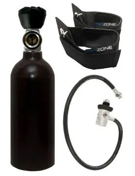 Kit Di Gonfiaggio Per Muta Stagna Con Bombola In Alluminio 1.5l - De Profundis - FashionsVida