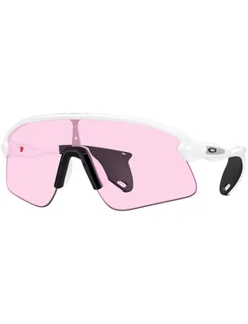 Lunettes de soleil - Stunt Devil Matte White/Prizm Low Light - Blanc - Oakley - FashionsVida