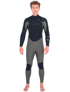 Combinaison En Néoprène à Manches Longues Avec Fermeture éclair Sur La Poitrine Advant 4/3 Mm N96 S - Hurley - FashionsVida