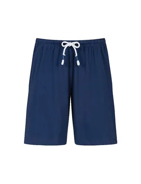 Pantalones cortos de pijama SOLID LOVE azul zodiaco azul oscuro S - Mey - FashionsVida
