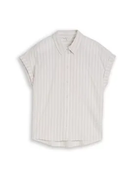 Shortsleeve cotton shirt female - S - FashionsVida