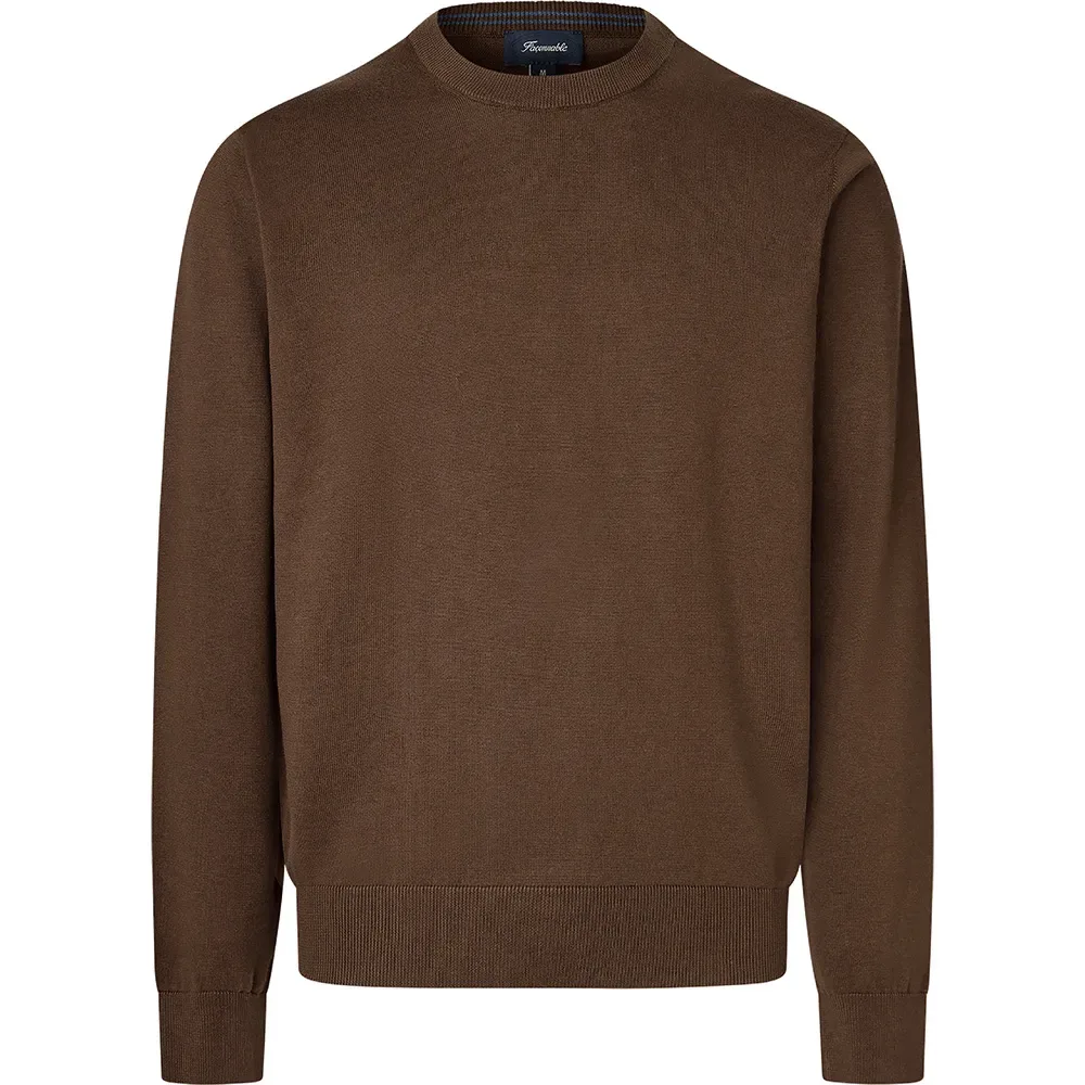 FaÇonnable Maglione Cosilk Mud Brown M - Façonnable - FashionsVida