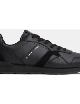 Zapatillas de piel de hombre estilo runner en color de - Tommy Hilfiger - FashionsVida