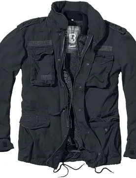 Winterjacke - M65 Giant - S - für Männer - Größe S - schwarz - Männer - male - Brandit - FashionsVida