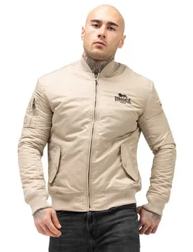 Veste Tern Hill Sand / Black L - Lonsdale - FashionsVida