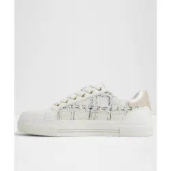 Zapatillas deportivas de mujer con punta redonda