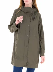 Giubbino con cappuccio VERDE MILITARE S