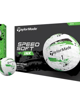Golfbälle Speedsoft INK - 12er Pack, gruen - TaylorMade - FashionsVida
